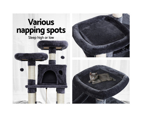 various napping spots 