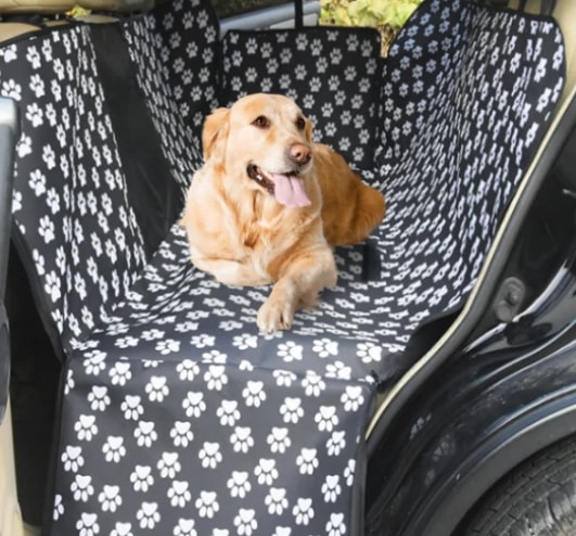 black seat cover for car