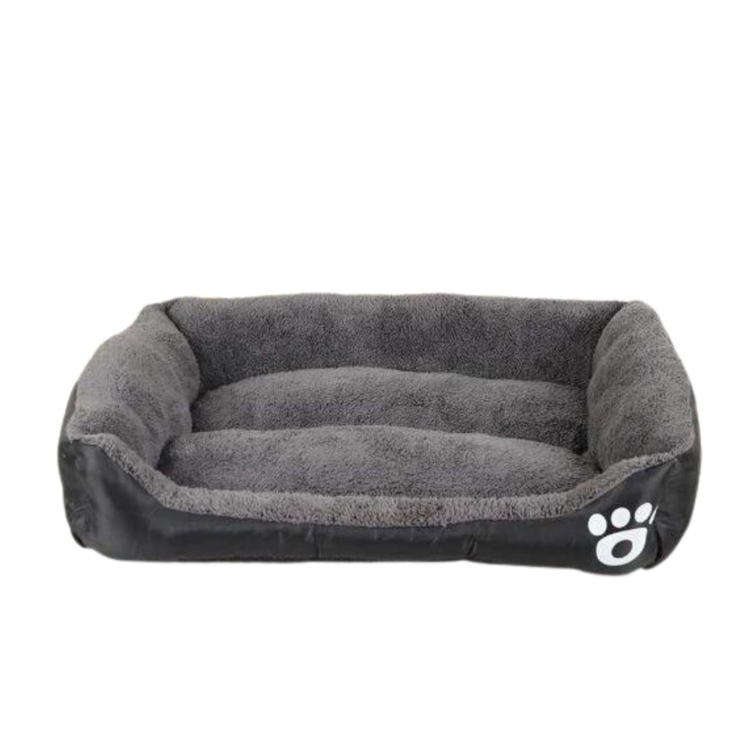 dark grey pet bed 