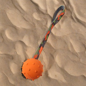 DOG SLING BALL TOY with Handle