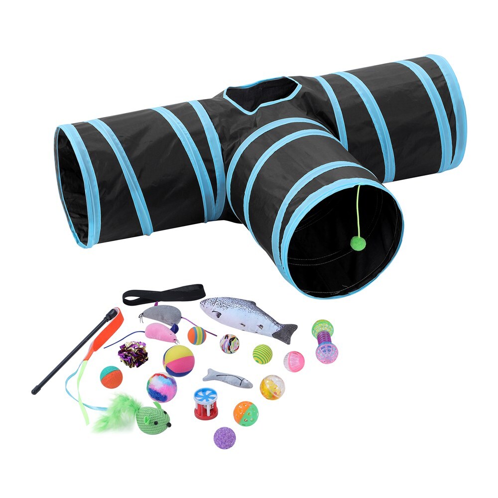 CAT AND PET TUNNEL and toys