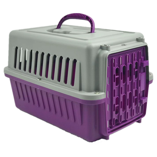 YES4PETS Small Dog Cat Rabbit Crate - purple
