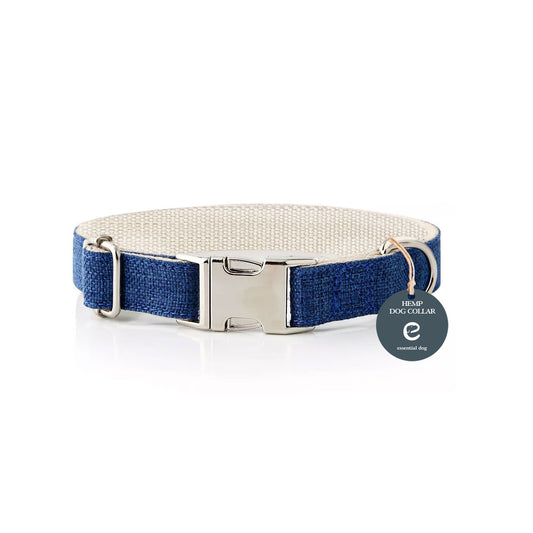 Blue dog collar