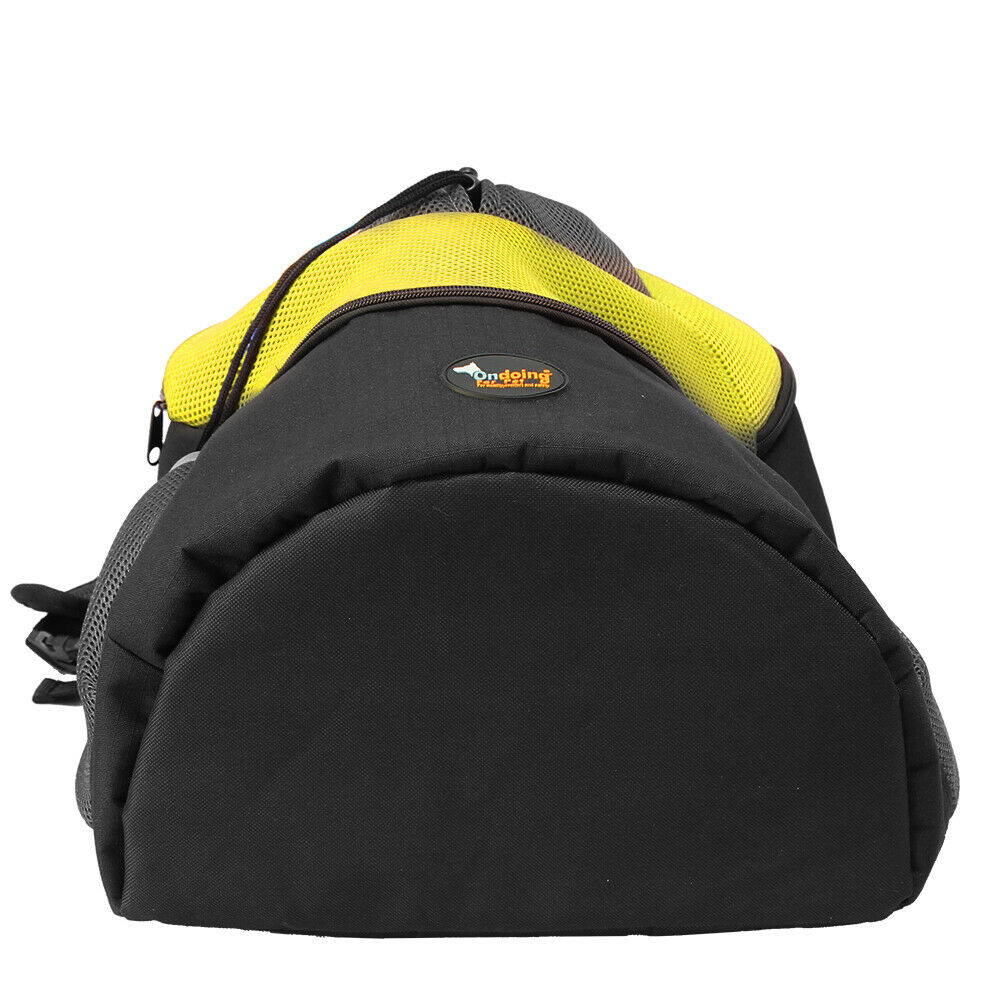 yellow and black front carrier 