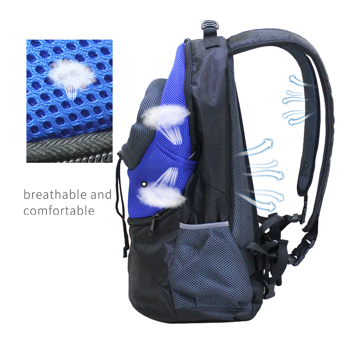 breathable and comfortable pet bag 