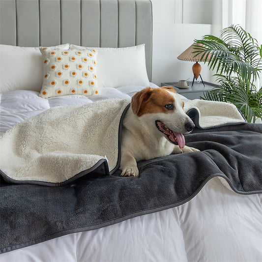 Premium Waterproof Reversible Pet Blanket